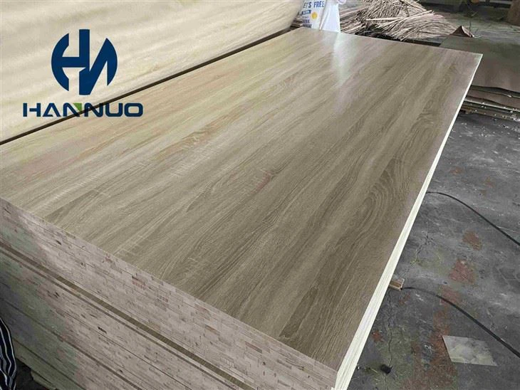 Wood Grain Melamine Paper Faced Block Board