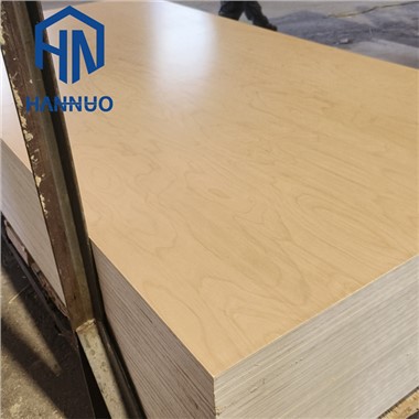 বার্চ পাতলা পাতলা কাঠ বার্চ / পপলার কোর UV মুখ